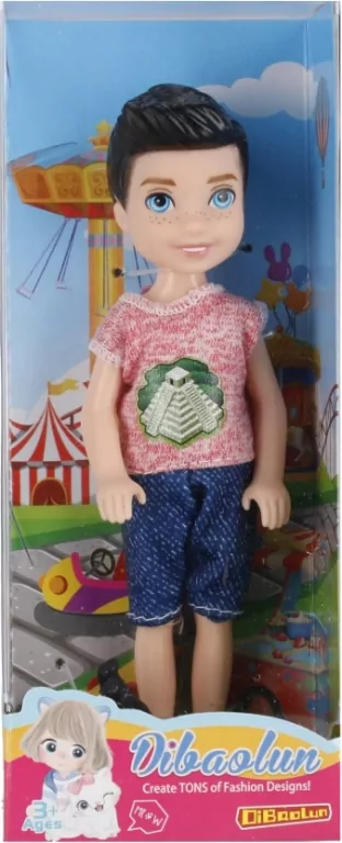 Lalka chłopiec 13cm z akcesoriami mix MEGA CREATIVE 510721 cena za 1 szt - tantis.pl