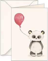 Karnet B6. Mała panda