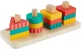 Fisher Price. Drewniany sorter kształtów - tantis.pl