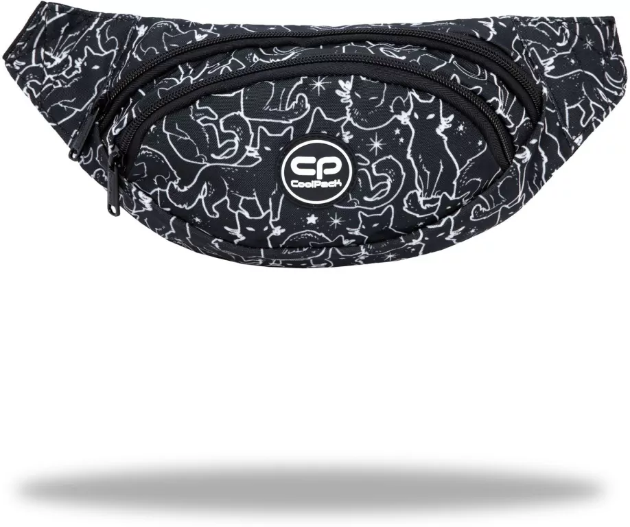 Saszetka nerka Coolpack Albany Black Cats - tantis.pl
