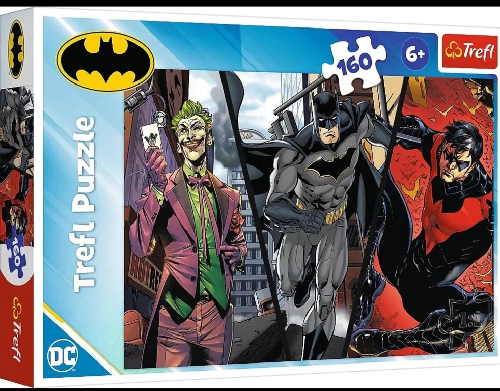 Puzzle 160 Batman gotowy do akcji TREFL - tantis.pl