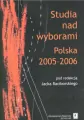 Studia nad wyborami Polska 2005 - 2006 - tantis.pl