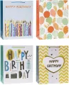 Torebka ozdobna 26x32x10cm hot-stamp mix ROZETTE. 1 sztuka - tantis.pl
