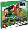 Horse Stable Playset Tractor BBURAGO - tantis.pl
