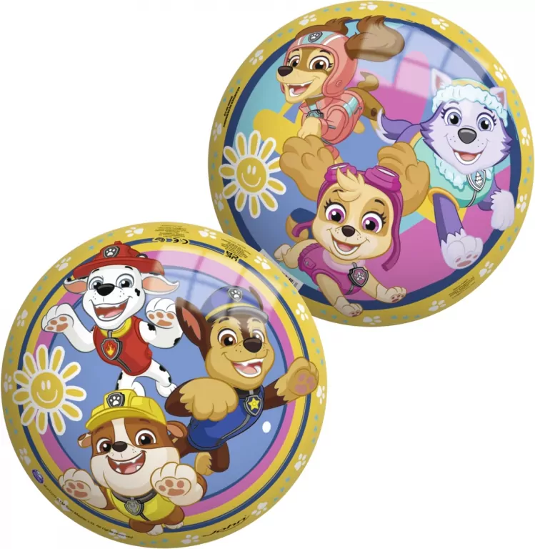 Perłowa piłka Psi Patrol 230 mm - tantis.pl