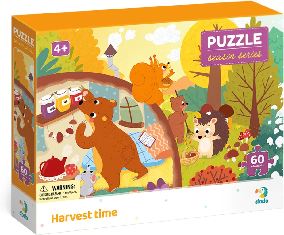 Puzzle 60. Pory roku. Czas zbiorów - tantis.pl