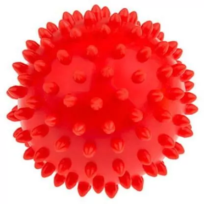 Piłka rehabilitacyjna czerwona 9cm - tantis.pl