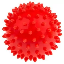 Piłka rehabilitacyjna czerwona 9cm