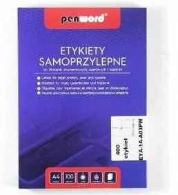Etykiety samoprzylepne A4/100K 2x210x148mm - tantis.pl