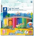 Kredki akwarelowe Noris Club, 24 kolory - tantis.pl