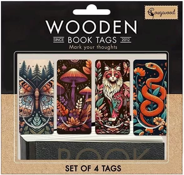 Zakładki drewniane do książki Magia - tantis.pl