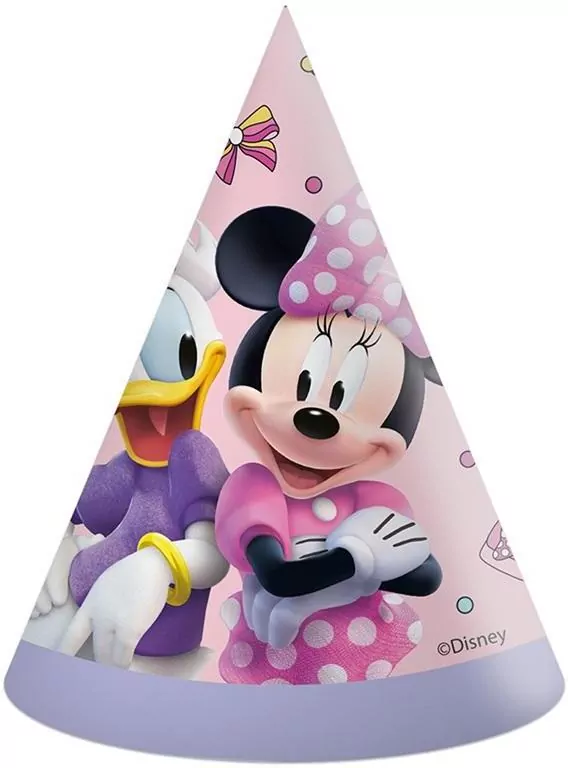 Czapeczki papierowe Minnie i Daisy Junior - tantis.pl
