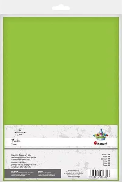 Pianka A4. Limonkowa - tantis.pl