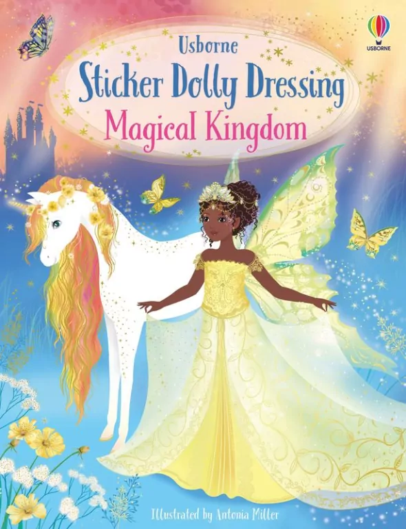 Sticker Dolly Dressing. Magical Kingdom wer. angielska - tantis.pl