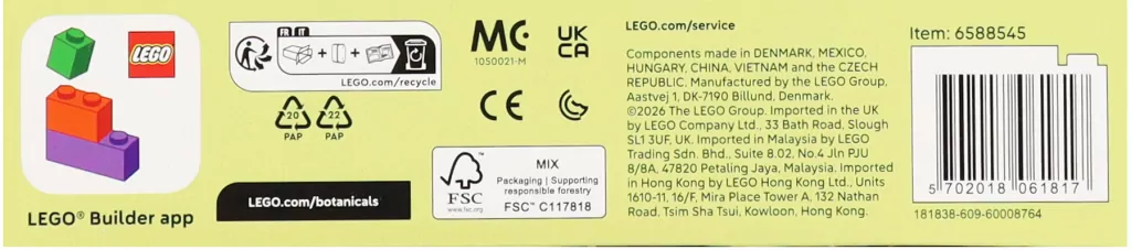 LEGO® Bujające się roślinki 11506 - tantis.pl
