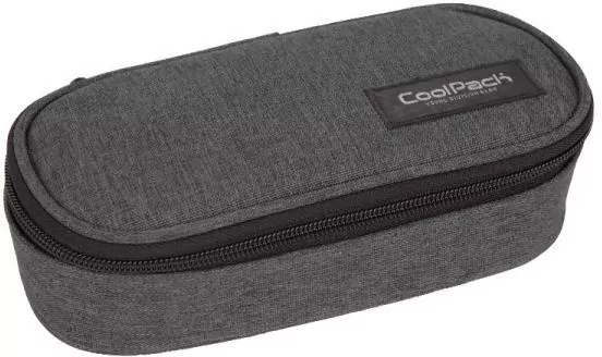 Piórnik owalny Coolpack Campus Snow Grey - tantis.pl