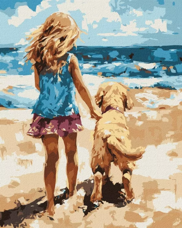 Malowanie po numerach - Zawsze razem 40x50cm - tantis.pl