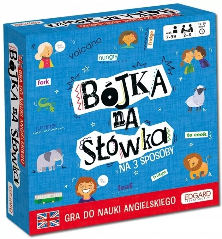 Bójka na słówka. Gra do nauki angielskiego - tantis.pl
