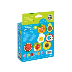 CzuCzu. Moje puzzle z dziurką Jedzenie 12m+