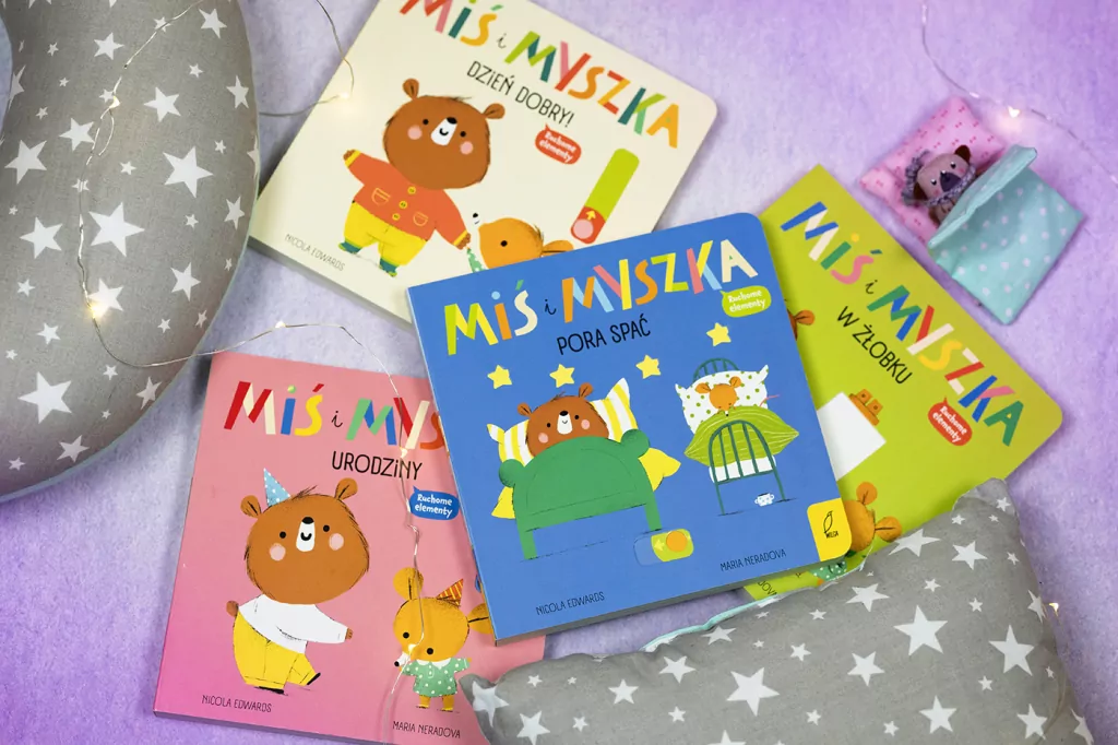 Pora spać. Miś i Myszka - tantis.pl