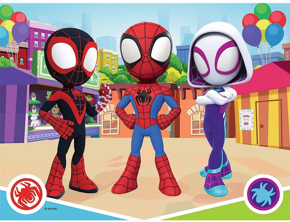 Puzzle 30 Przygody Spidey'a i przyjaciół - tantis.pl