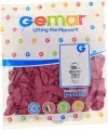Balony Gemar metaliczne ciemnoróżowe 100szt - tantis.pl