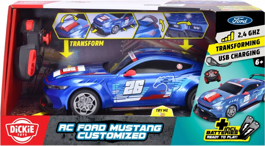 RC Pojazd Ford Mustang Customized 1:24 - tantis.pl