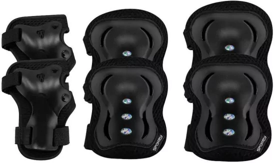 Zestaw ochraniaczy Shield r. S czarny