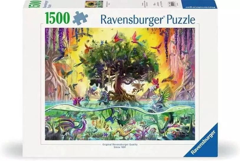 Puzzle 1500. Morskie Jednorożce - tantis.pl