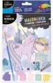 Malowanka z farbkami i pędzelkiem. Jednorożec - tantis.pl