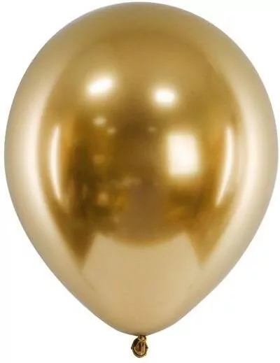 Balony Glossy złoty 30cm - tantis.pl