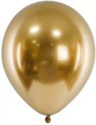Balony Glossy złoty 30cm