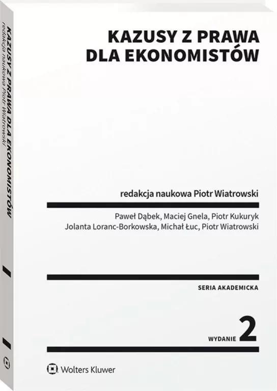 Kazusy z prawa dla ekonomistów - tantis.pl