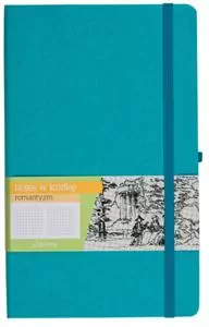 Notes A6 Kratka Romantyzm Turkusowy - tantis.pl