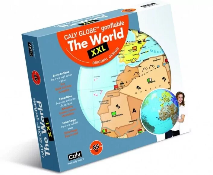 Globus piłka 85 cm. Świat - tantis.pl