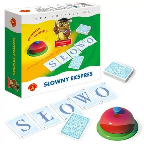 Słowny ekspres. Gra edukacyjna - tantis.pl