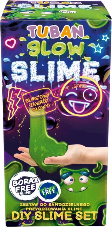 Zestaw Diy Super Slime. Glow in the dark - tantis.pl