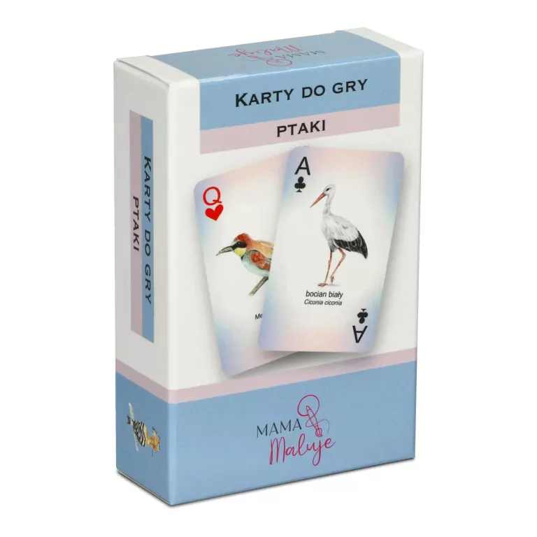 Karty do gry - ptaki - tantis.pl