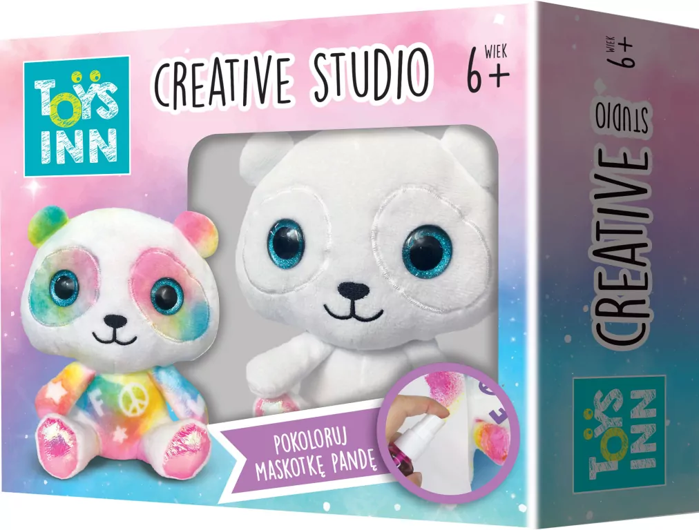 Creative. Panda maskotka do kolorowania. Toyslnn - tantis.pl