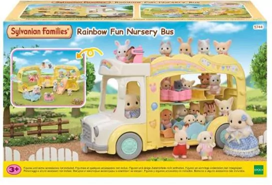Przedszkole Kolorowy Autobus. Sylvanian Families - tantis.pl