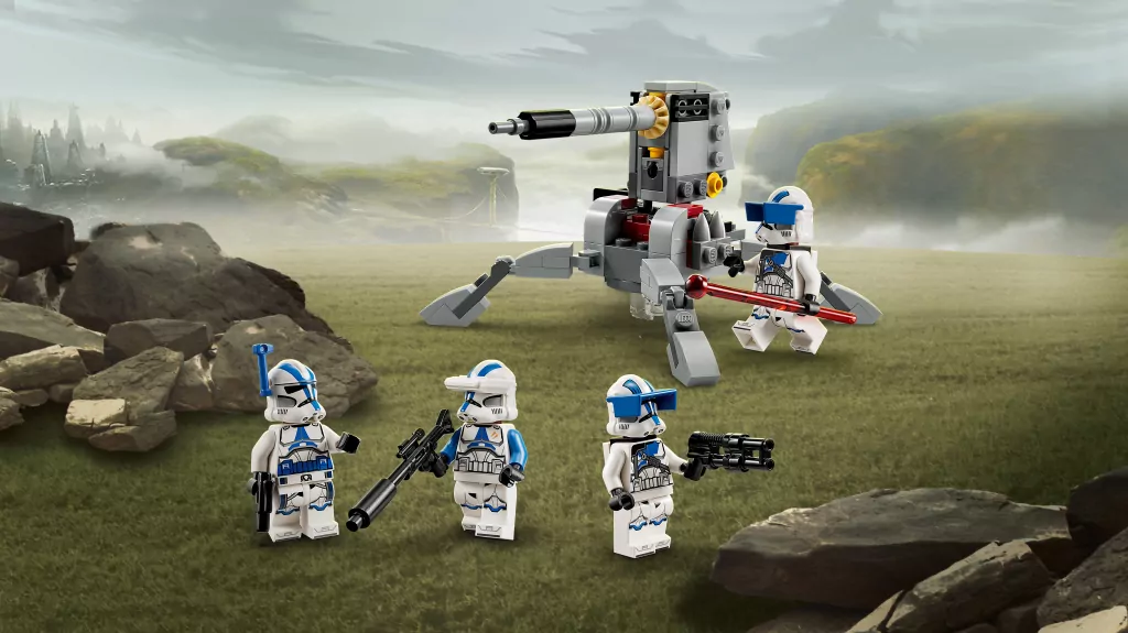 LEGO® Star Wars™. Zestaw bitewny – żołnierze-klony z 501 legionu™ 75345 - tantis.pl