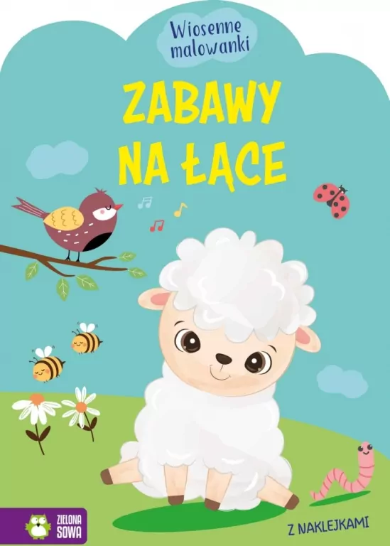 Wiosenne malowanki. Zabawy na łące - tantis.pl