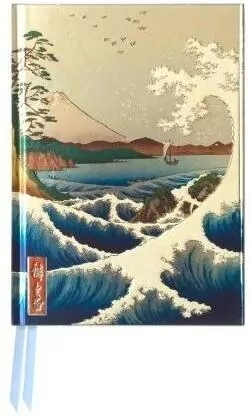 Notatnik A6 linia TW Morze w Satta Utagawa Hirosh. - tantis.pl