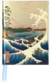 Notatnik A6 linia TW Morze w Satta Utagawa Hirosh. - tantis.pl