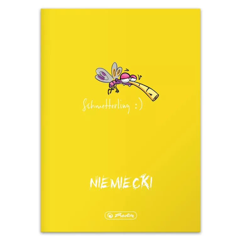 Zeszyt A5/60K kratka Eco PP Język Niemiecki (5szt) - tantis.pl