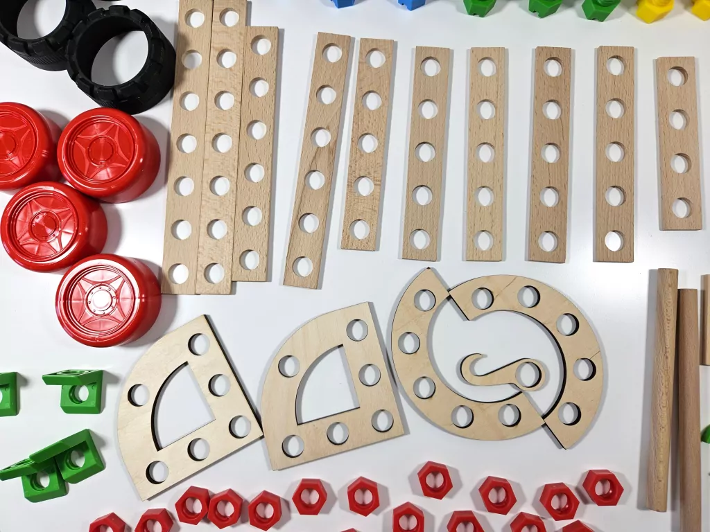 Pull Truck 3w1. Mały Konstruktor Junior - tantis.pl