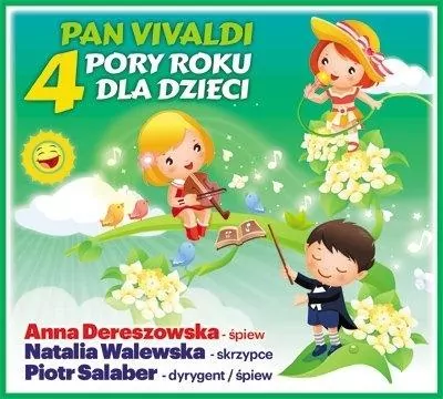 Pan Vivaldi. Cztery Pory Roku dla dzieci CD.