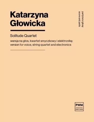 Solitude Quartet nuty na głos, kwartet smyczkowy.. - tantis.pl
