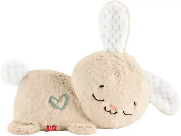 Fisher-Price. Przytulanka Śpiący Króliczek dźwięk - tantis.pl