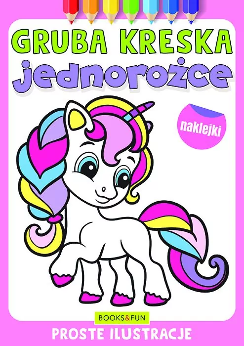Gruba kreska. Jednorożce - tantis.pl